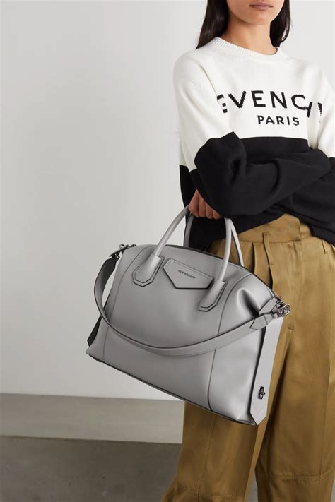 givenchy antigona different grey|givenchy antigona bag dimensions.